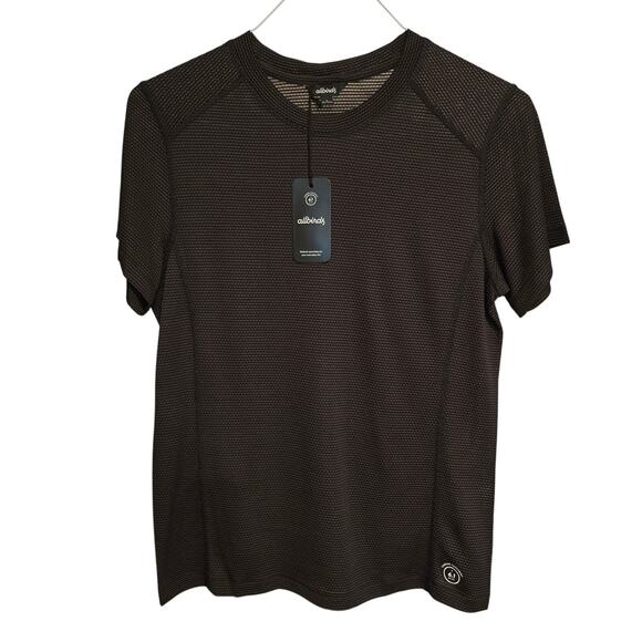NWT L Allbirds Knit Running Shirt Natural Run Tee Carbon Footprint 6.1 - Picture 1 of 10